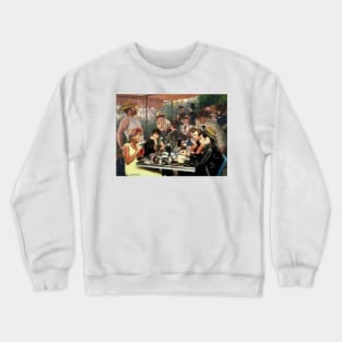 Renoir's Luncheon of the Boating Party & Grease Crewneck Sweatshirt